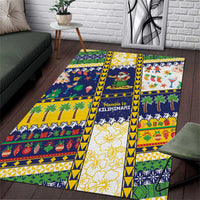 Tokelau Christmas Area Rug Festive Beach Vibes - Polynesian Pride