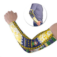 Tokelau Christmas Arm Sleeves Festive Beach Vibes LT05 Set of 2 Colorful - Polynesian Pride