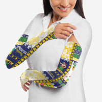 Tokelau Christmas Arm Sleeves Festive Beach Vibes LT05 - Polynesian Pride