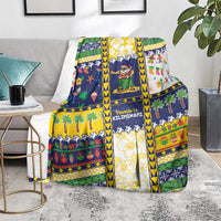 Tokelau Christmas Blanket Festive Beach Vibes - Polynesian Pride