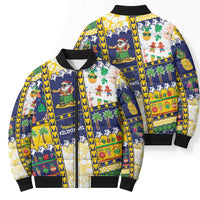 Tokelau Christmas Bomber Puffer Jacket Festive Beach Vibes LT05 - Polynesian Pride