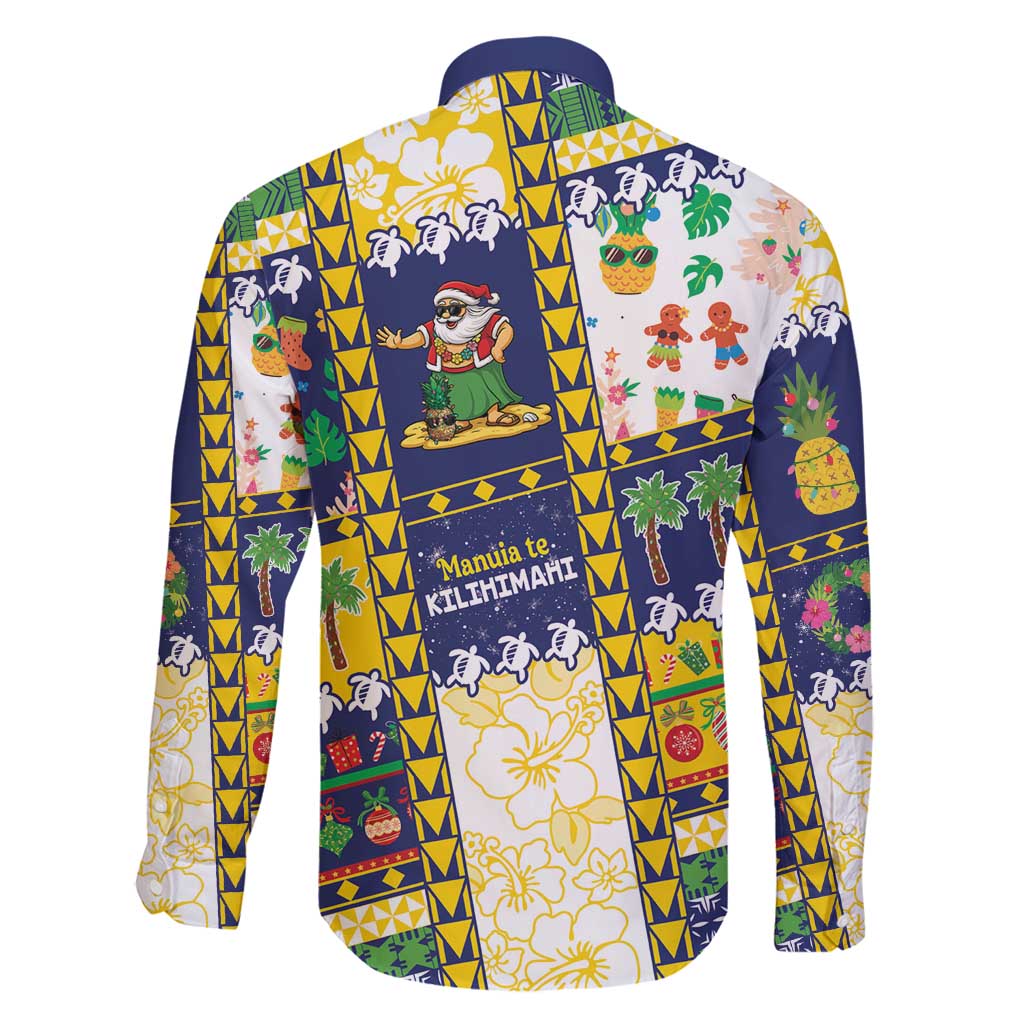 Tokelau Christmas Family Matching Summer Maxi Dress and Hawaiian Shirt Festive Beach Vibes - Polynesian Pride