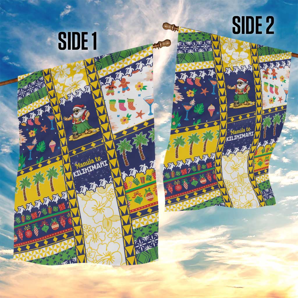 Tokelau Christmas Garden Flag Festive Beach Vibes - Polynesian Pride