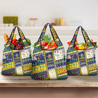 Tokelau Christmas Grocery Bag Festive Beach Vibes - Polynesian Pride