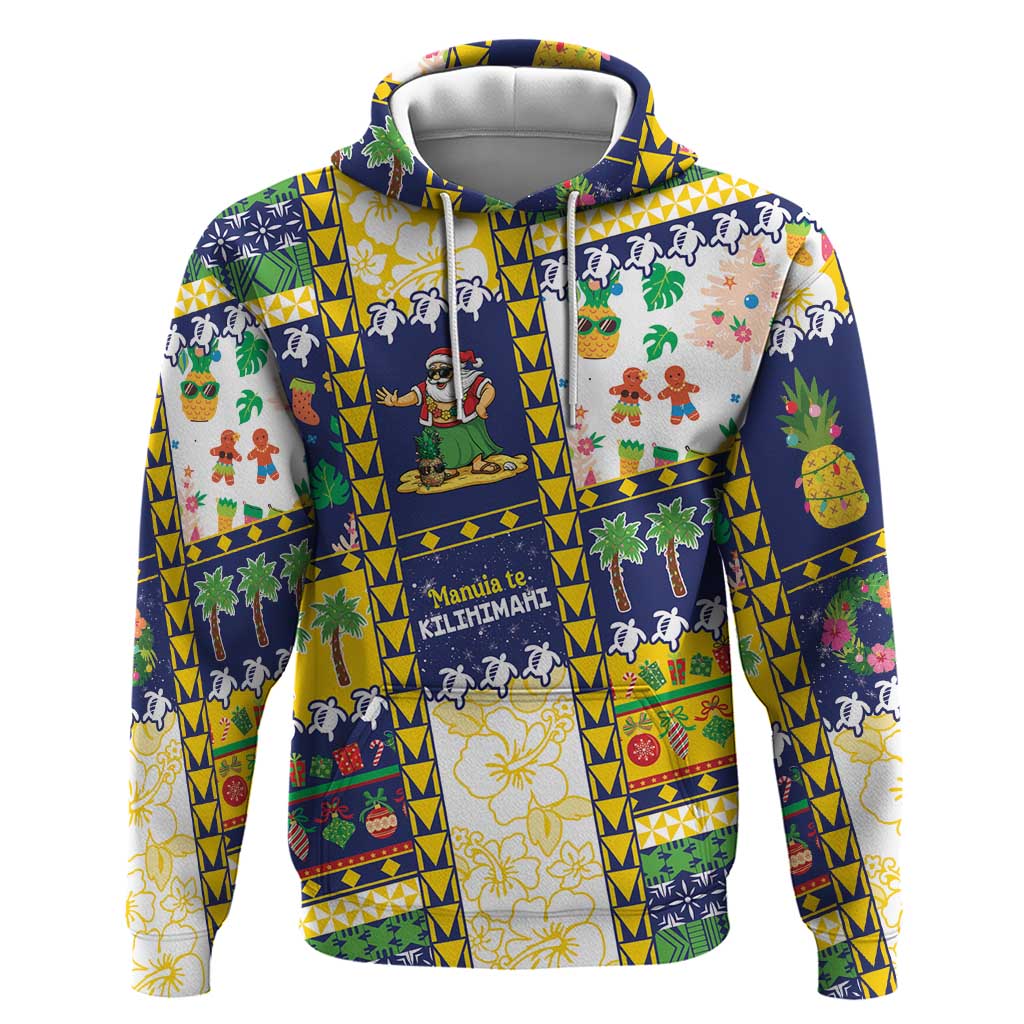 Tokelau Christmas Hoodie Festive Beach Vibes - Polynesian Pride