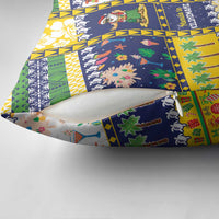 Tokelau Christmas Pillow Cover Festive Beach Vibes - Polynesian Pride