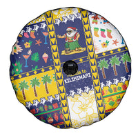 Tokelau Christmas Spare Tire Cover Festive Beach Vibes - Polynesian Pride