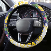 Tokelau Christmas Steering Wheel Cover Festive Beach Vibes LT05 - Polynesian Pride