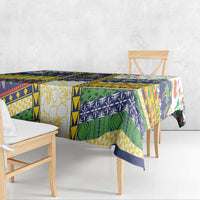 Tokelau Christmas Tablecloth Festive Beach Vibes LT05 - Polynesian Pride