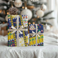 Tokelau Christmas Wrapping Paper Festive Beach Vibes LT05 - Polynesian Pride