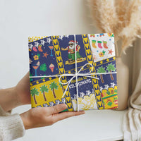 Tokelau Christmas Wrapping Paper Festive Beach Vibes LT05 - Polynesian Pride