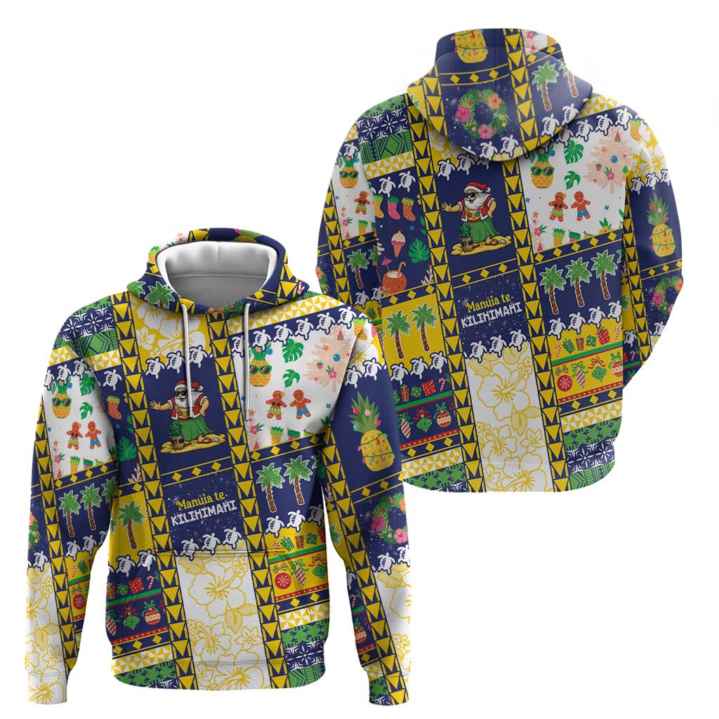 Tokelau Christmas Zip Hoodie Festive Beach Vibes LT05 - Polynesian Pride