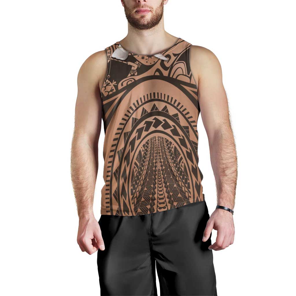Polynesia Maui Tattoo Inspired Cosplay Costume Men Tank Top LT05 - Polynesian Pride