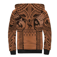 Polynesia Maui Tattoo Inspired Cosplay Costume Sherpa Hoodie LT05 - Polynesian Pride