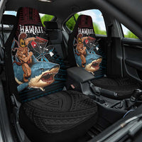 Hawaii Ikaika Car Seat Cover Hawaiian Mythic Koa Tribal Warrior