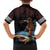 Hawaii Ikaika Family Matching Long Sleeve Bodycon Dress and Hawaiian Shirt Hawaiian Mythic Koa Tribal Warrior