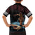 Hawaii Ikaika Family Matching Short Sleeve Bodycon Dress and Hawaiian Shirt Hawaiian Mythic Koa Tribal Warrior