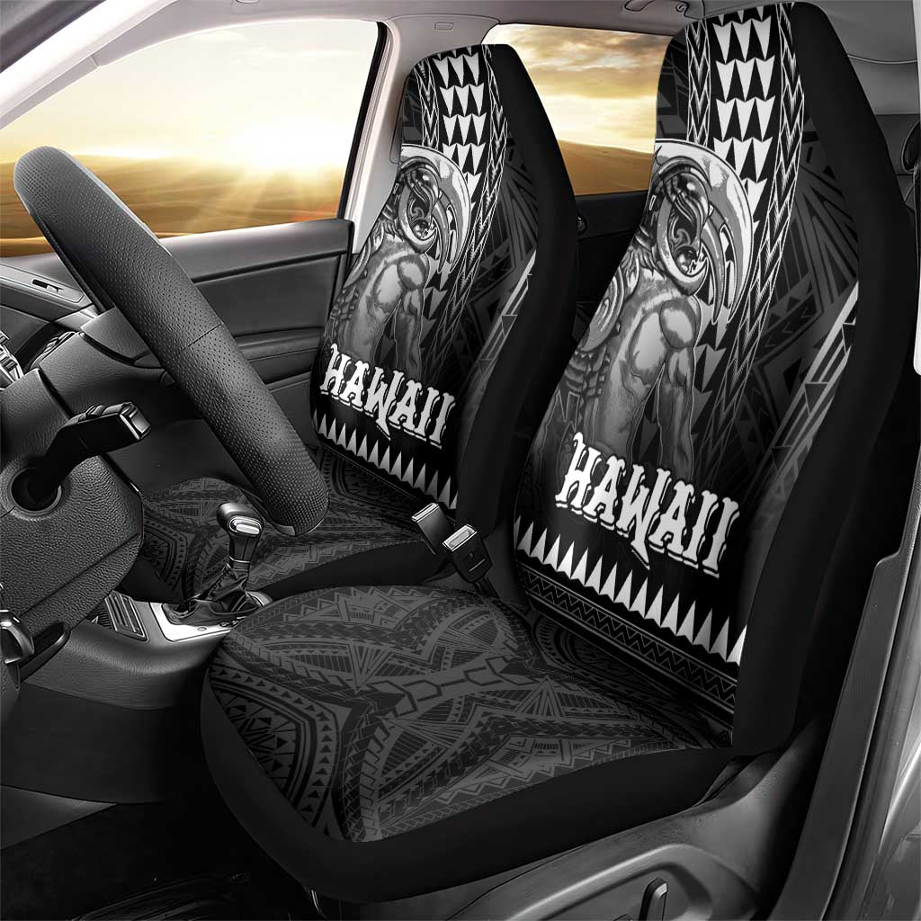 Hawaiian Ikaika Warrior Car Seat Cover Tribal Pattern
