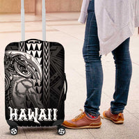 Hawaiian Ikaika Warrior Luggage Cover Tribal Pattern