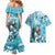 Hawaii Namaka Goddess Of The Sea Couples Matching Mermaid Dress and Hawaiian Shirt Polynesian Style LT05 - Polynesian Pride