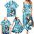 Hawaii Namaka Goddess Of The Sea Family Matching Summer Maxi Dress and Hawaiian Shirt Polynesian Style LT05 - Polynesian Pride