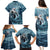 Hawaiian Shark God Kamohoalii Family Matching Puletasi and Hawaiian Shirt Polynesian Style LT05 - Polynesian Pride