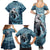 Hawaiian Shark God Kamohoalii Family Matching Summer Maxi Dress and Hawaiian Shirt Polynesian Style LT05 - Polynesian Pride