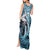 Hawaiian Shark God Kamohoalii Tank Maxi Dress Polynesian Style LT05 - Polynesian Pride