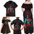 Hawaiian Demigod Maui Family Matching Off Shoulder Maxi Dress and Hawaiian Shirt Polynesian Mythology LT05 - Polynesian Pride