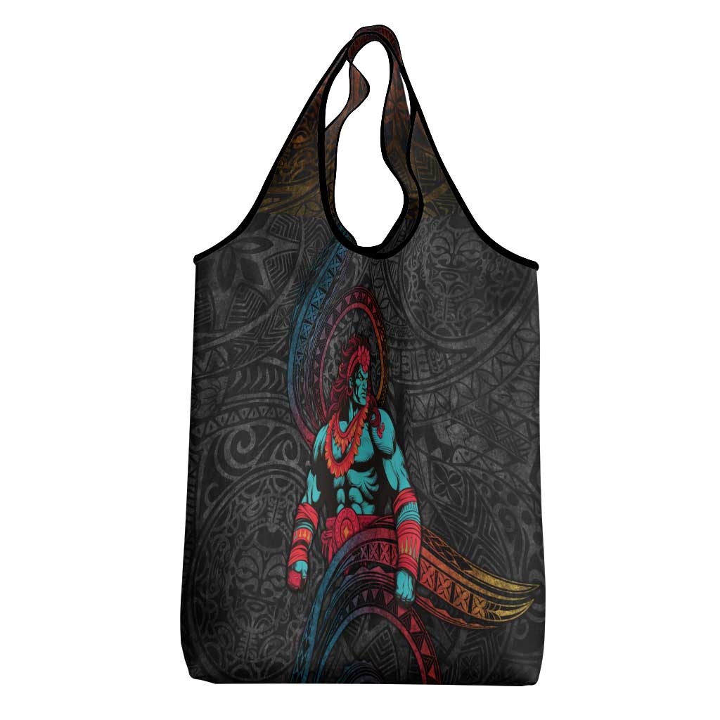 Hawaiian Demigod Maui Grocery Bag Polynesian Mythology LT05 - Polynesian Pride