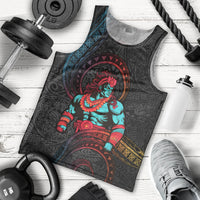 Hawaiian Demigod Maui Men Tank Top Polynesian Mythology LT05 - Polynesian Pride
