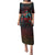 Hawaiian Demigod Maui Puletasi Polynesian Mythology LT05 Long Dress Black - Polynesian Pride