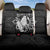 Philippines Tribal Back Car Seat Cover King Lapu Lapu Black Version