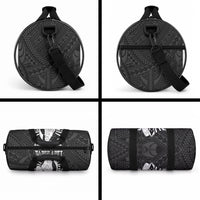 Philippines Tribal Duffle Bag King Lapu Lapu Black Version