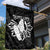 Philippines Tribal Garden Flag King Lapu Lapu Black Version