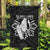 Philippines Tribal Garden Flag King Lapu Lapu Black Version