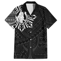 Philippines Tribal Hawaiian Shirt King Lapu Lapu Black Version