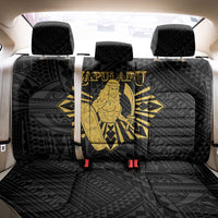 Philippines Tribal Back Car Seat Cover King Lapu Lapu Gold Version