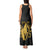 Philippines Tribal Tank Maxi Dress King Lapu Lapu Gold Version