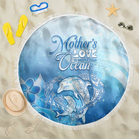 Mother's Love Is Deeper Than Ocean Beach Blanket Polynesian Style LT05 One Size 150cm Blue - Polynesian Pride