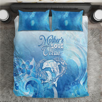 Mother's Love Is Deeper Than Ocean Bedding Set Polynesian Style LT05 Blue - Polynesian Pride
