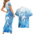 Mother's Love Is Deeper Than Ocean Couples Matching Short Sleeve Bodycon Dress and Hawaiian Shirt Polynesian Style