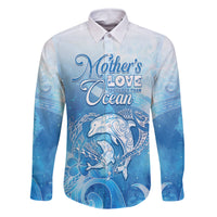 Mother's Love Is Deeper Than Ocean Family Matching Mermaid Dress and Hawaiian Shirt Polynesian Style