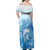 Mother's Love Is Deeper Than Ocean Family Matching Off Shoulder Maxi Dress and Hawaiian Shirt Polynesian Style