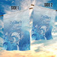Mother's Love Is Deeper Than Ocean Garden Flag Polynesian Style LT05 - Polynesian Pride