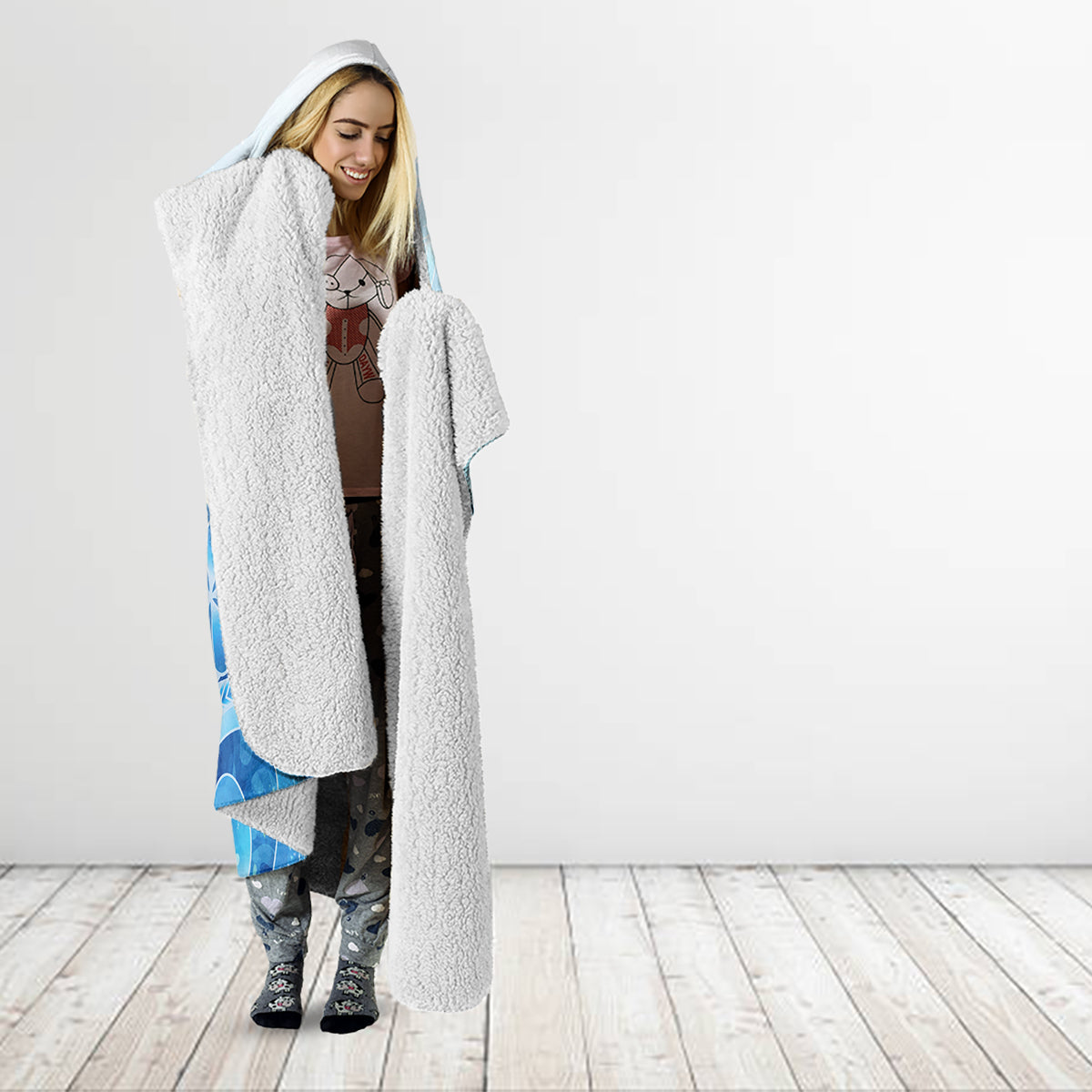 Mother's Love Is Deeper Than Ocean Hooded Blanket Polynesian Style LT05 - Polynesian Pride