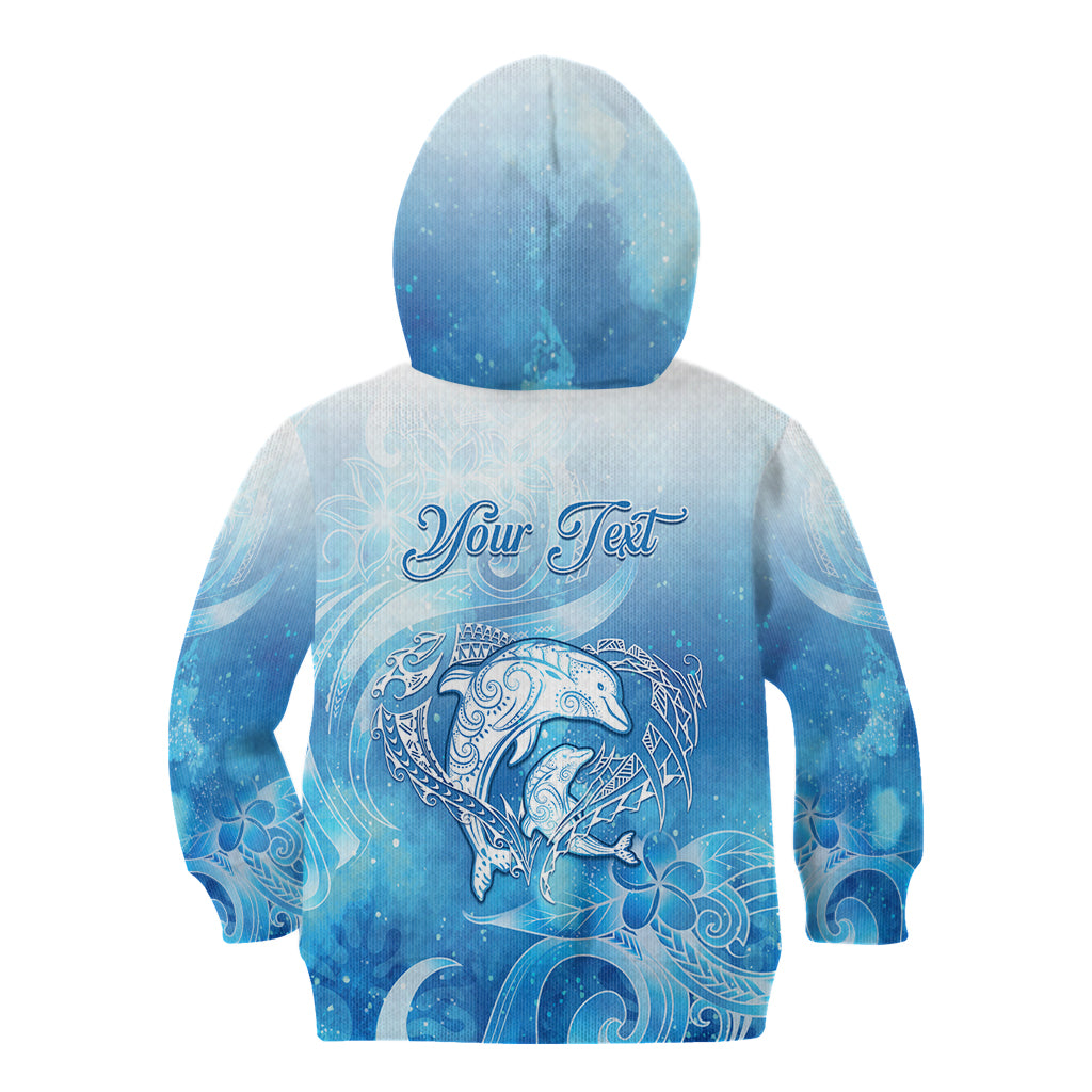 Mother's Love Is Deeper Than Ocean Kid Hoodie Polynesian Style