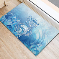 Mother's Love Is Deeper Than Ocean Rubber Doormat Polynesian Style LT05 - Polynesian Pride