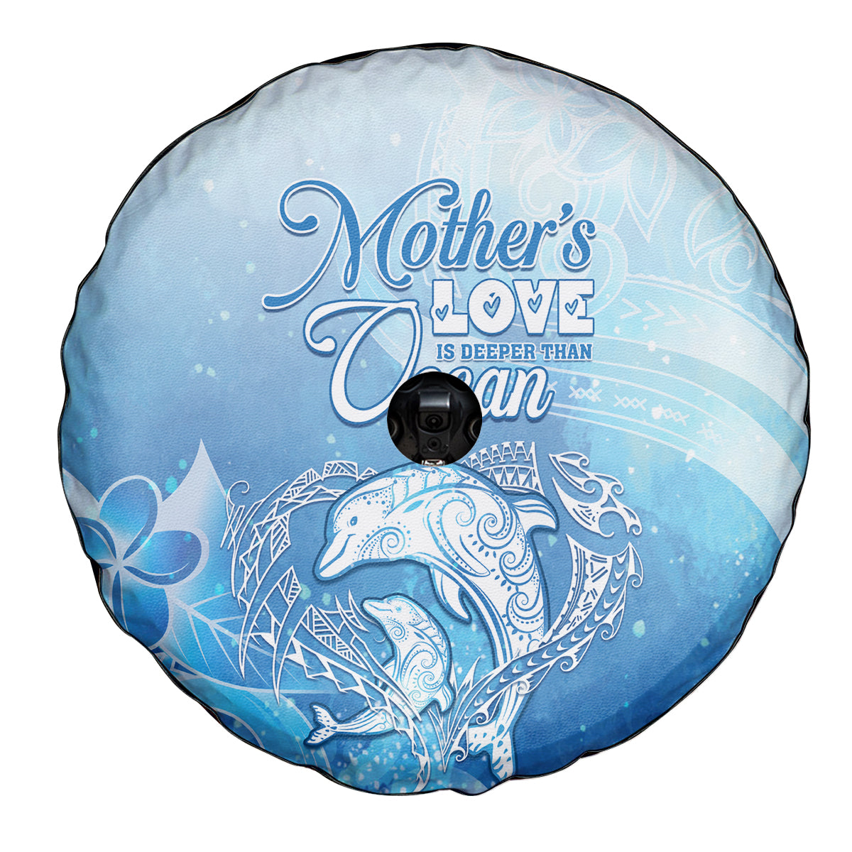 Mother's Love Is Deeper Than Ocean Spare Tire Cover Polynesian Style LT05 - Polynesian Pride