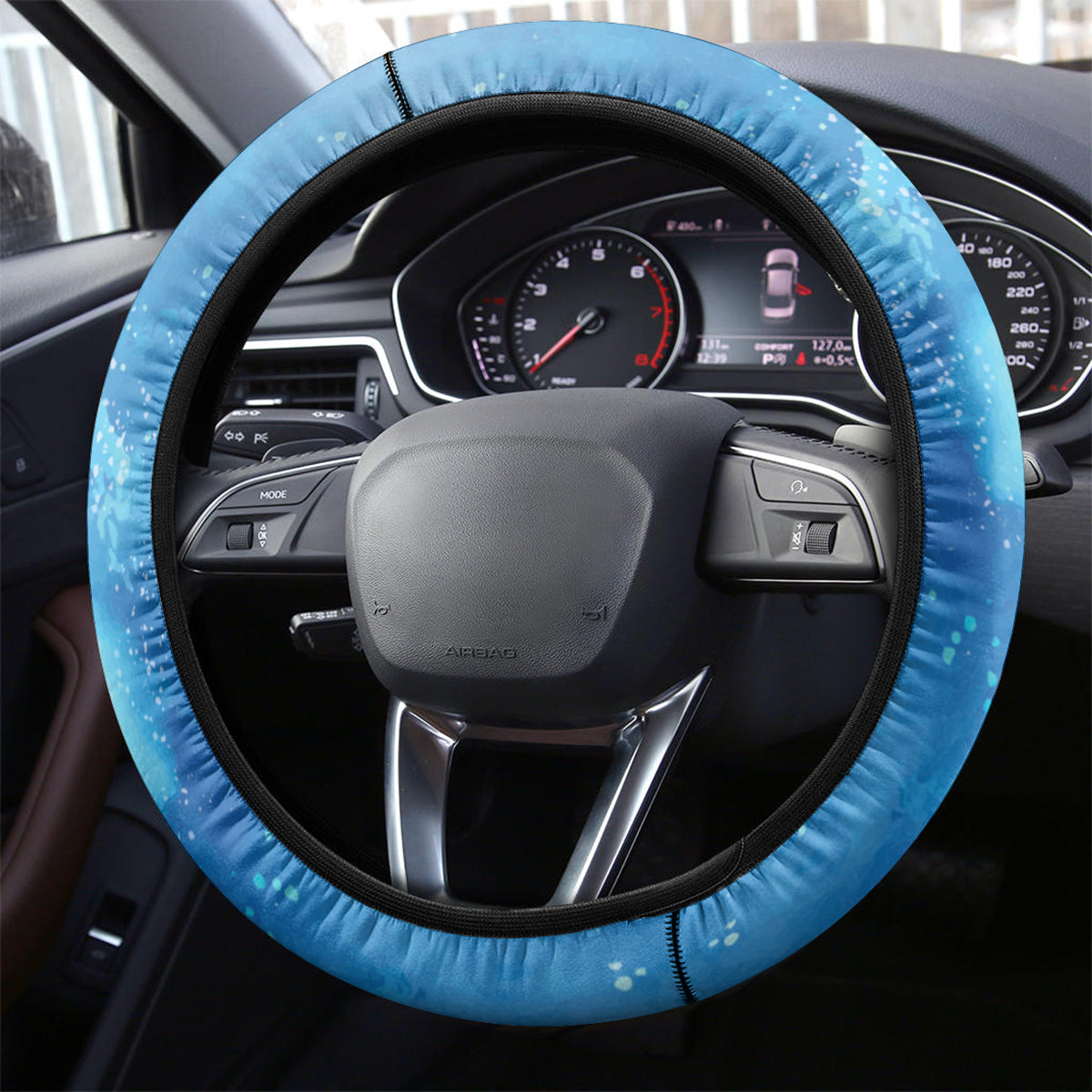 Mother's Love Is Deeper Than Ocean Steering Wheel Cover Polynesian Style LT05 - Polynesian Pride